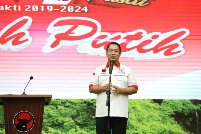 Hendar Prihadi Pastikan Antar Kemenangan Hattrick PDIP Lewat Suara Anak Muda