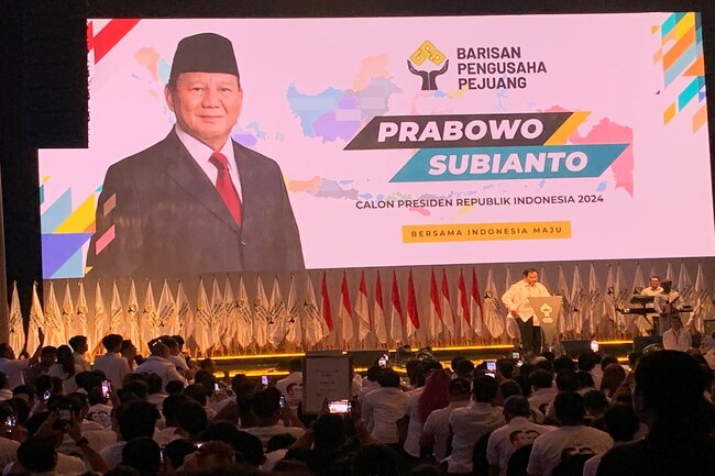 Prabowo Terharu Didukung BPP yang Dipimpin Mantu Presiden Jokowi