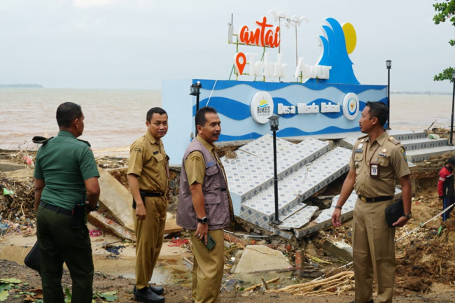 Destinasi Wisata Telukawur Porak-poranda Diterjang Banjir, KKP Bakal Turun Tangan