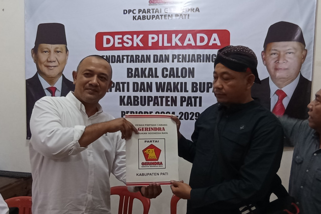 Relawan Prabowo Daftar Balon Bupati Pati ke Sejumlah Parpol 