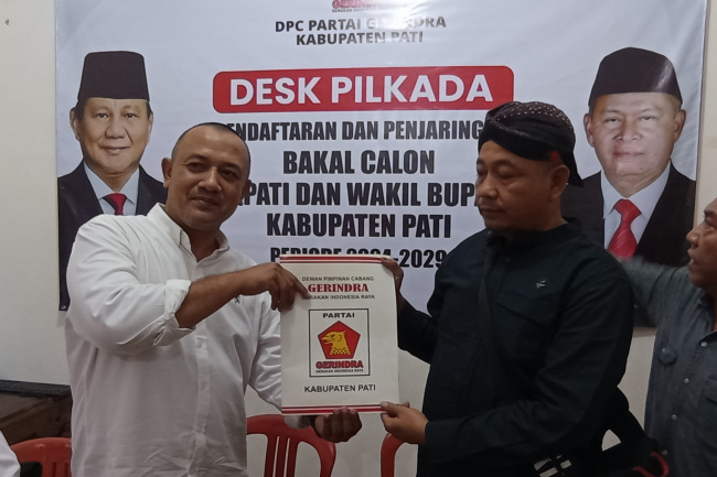 Relawan Prabowo Daftar Balon Bupati Pati ke Sejumlah Parpol