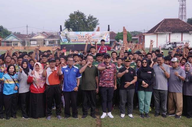 Cari Talenta Atlet Sepak Bola, Gala Siswa Indonesia di Kota Mojokerto Resmi Dibuka