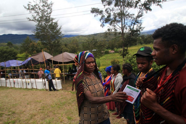 Kasatgas Damai Cartenz: Pemilu 2024 di Papua Berlangsung Sukses dan Damai