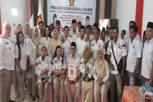 Dua Ketua Parpol Berebut Rekomendasi Calon Bupati Karanganyar di Penjaringan Partai Gerindra