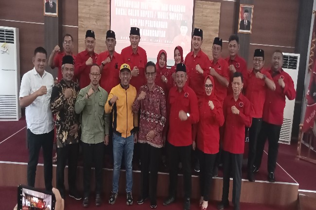 Penjaringan Tuntas, PDIP Minta 7 Balon Pilkada Karanganyar Komitmen Dukung Pemegang Rekomendasi