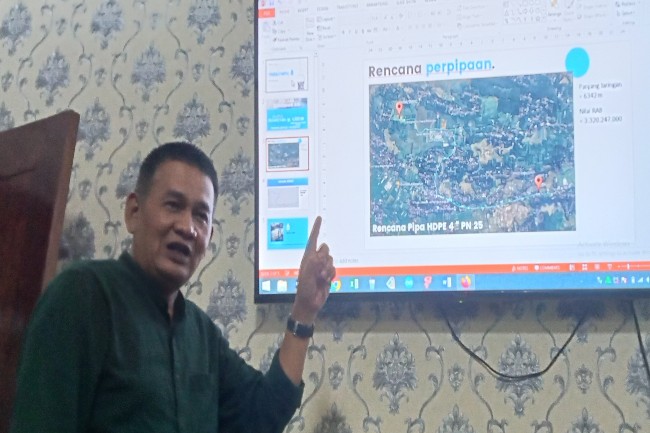 Suplai Air Bersih TC NPC Aman, Dibangun Jaringan Pipa 6,4 KM