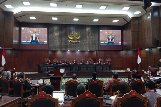 MK: Endorsment Presiden Jokowi ke Prabowo-Gibran Berpotensi Menjadi Masalah Etika