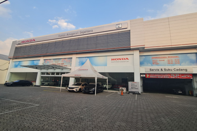 Honda Tambah Jaringan Dealer Mobil Bekas Honda Bersertifikasi di Yogyakarta