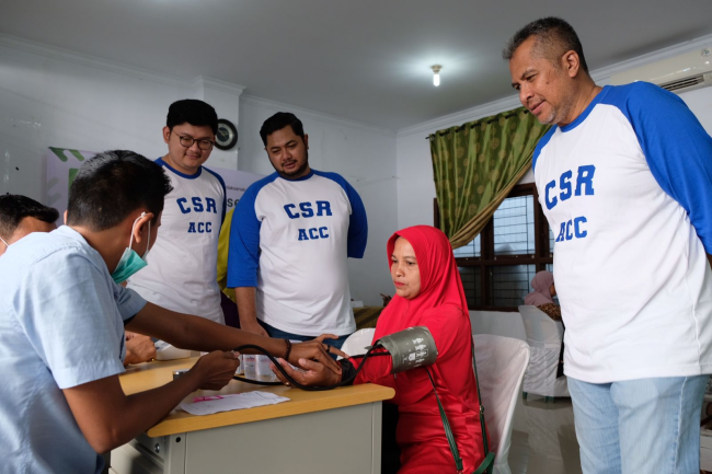 ACC Syariah Gelar Pemeriksaan Kesehatan Gratis di Banda Aceh