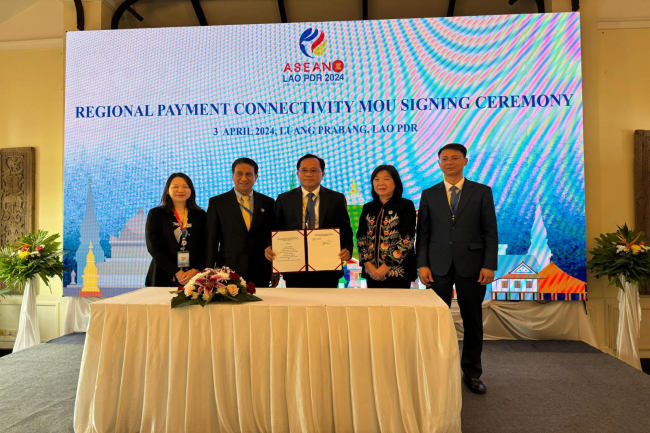 Bank Sentral Brunei Darussalam dan Bank of The Lao PDR Resmi Gabung Kerja Sama Konektivitas Pembayar