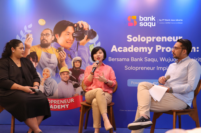 Bank Saqu Luncurkan Program Bank Saqu Solopreneur Academy