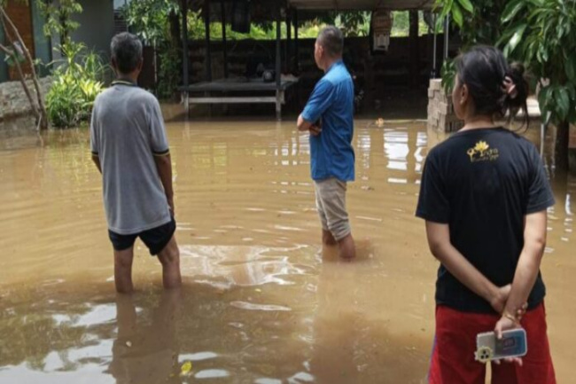 Intensitas Hujan Meningkat Warga Lombok Utara Waspadai Banjir dan Longsor 