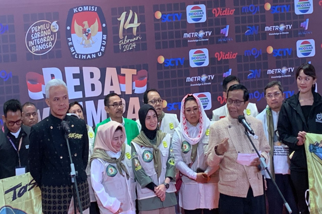 Mahfud Ucapkan Terima Kasih Ke Jokowi Usai Debat Keempat | Pemilu 2024