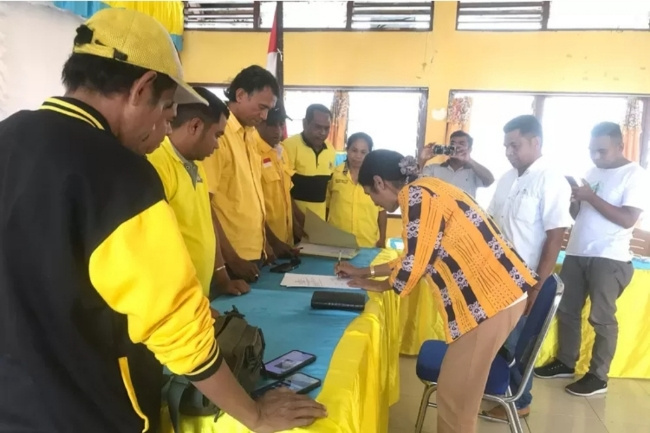 Sebanyak 13 Orang Daftar Calon Bupati-Wakil Bupati di Partai Golkar TTU