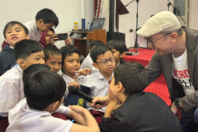 Sambangi Sekolah Indonesia Cairo, Dirjen PAUD: Semangat Tuntut Ilmu