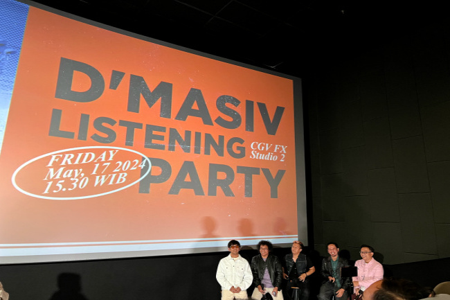 D’Masiv Gelar Listening Party Album 8 Bareng Masivers