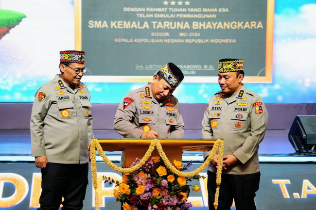 Fasilitasi Bakat Personel Polri yang Jadi Atlet, Kapolri Resmikan Komite Olahraga Polri