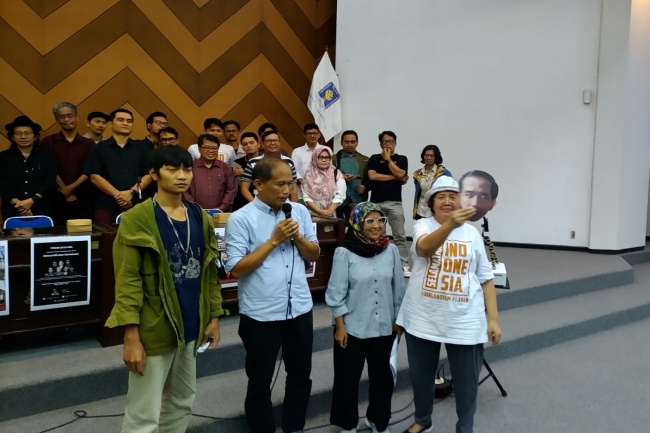 Jokowi Dinobatkan Jadi Bapak Politik Dinasti, Aktivis Yogyakarta: Jangan Diam! Lawan!