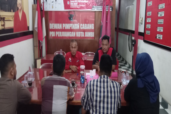 Buka penjaringan Cakada, PDI Perjuangan siapkan 3 kandidat bertarung di Pilwako Jambi