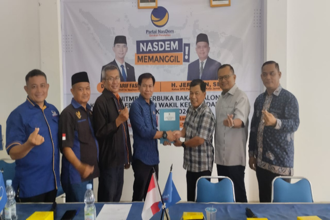 NasDem buka pendaftaran, peluang kader non kader sama untuk di usung