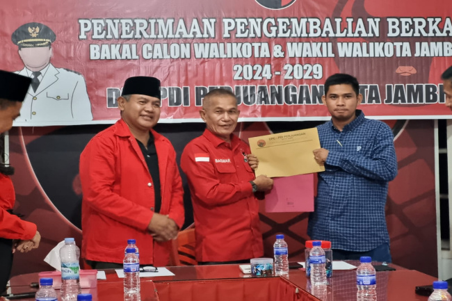 Kembalikan Formulir ke Kandang Banteng, Pardomuan Siap Ciptakan Pemerintahan Bersih dan Transparan