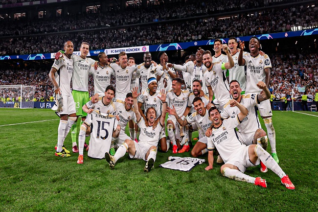Liga Champions: Real Madrid Langsung Canangkan Gelar ke-15