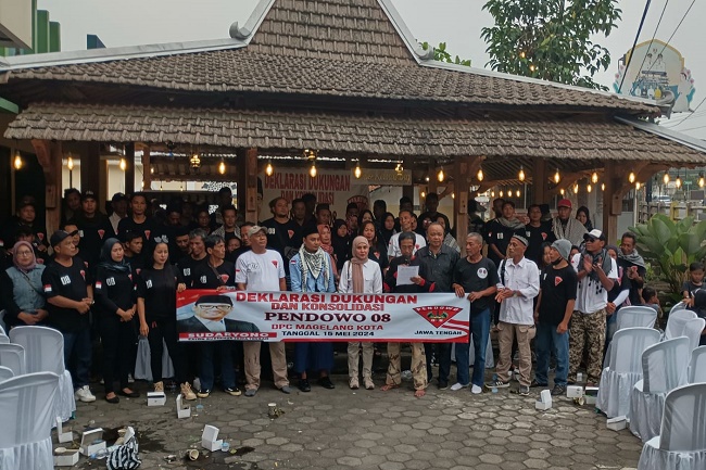 Usai Prabowo-Gibran, Gus Imam Magelang Bersama Ratusan Anggotanya Siap Jadikan Sudaryono Gubernur Jateng