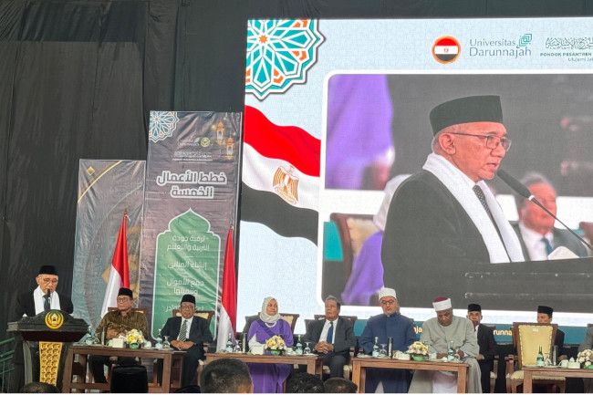 Grand Syaikh Al-Azhar Apresiasi Ponpes Darunnajah Perkuan Pendidikan Islam di Indonesia