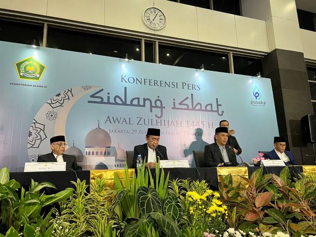 Hasil Sidang Isbat Diumumkan, Idul Adha 17 Juni 2024