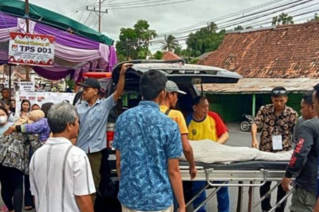 Warga Baturaja Meninggal di TPS, Tumbang di Bilik Suara Usai Mencoblos