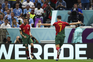 Portugal Segel Tiket 16 Besar, Bungkam Uruguay 2-0