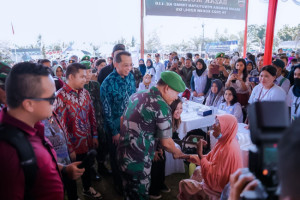 KF Lab & Klinik Bersama TNI AD Genjot Vaksinasi Covid-19 hingga Pelosok Negeri