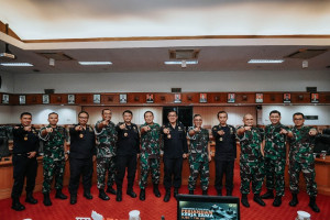 Bea Cukai Gelar Monitoring Evaluasi Perjanjian Kerja Sama dengan TNI AD
