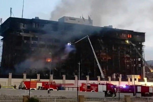 Markas Besar Kepolisian Mesir Terbakar, 38 Orang Luka-luka
