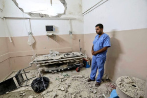 Rudal Israel Menghantam Rumah Sakit Kamal Adwan di Gaza