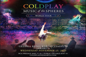 Tiket Coldplay Diterbitkan Lagi