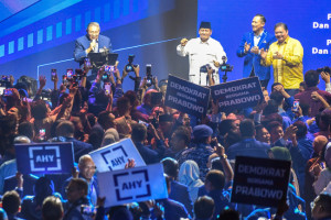 Nyanyian SBY di Rapimnas Demokrat Buat Prabowo Tersanjung