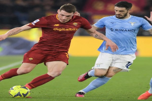 Derby Roma Diwarnai 3 Kartu Merah, AS Roma Kalah, Lazio Melesat ke Urutan Kedua