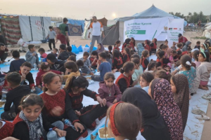 Selama Ramadan, BAZNAS Distribusikan Makanan di Kamp Pengungsi Gaza