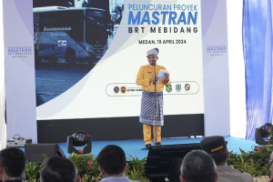 Bobby Nasution Luncurkan Proyek Bus Rapid Transit Kota Medan