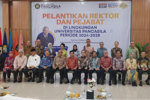 Universitas Pancasila Lantik Marsudi Wahyu Sebagai Rektor