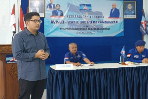 Ketua DPD Golkar Karanganyar Daftar Cabup di Demokrat, Koalisi Kian Jelas