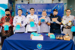 Bea Cukai dan BNN Sita dan Musnahkan 21 Kilogram Sabu di Tangerang