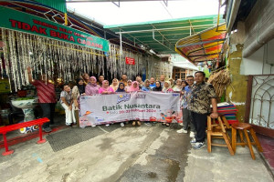 Tingkatkan Kompetensi, PNM Berikan Pelatihan Batik Ecoprint Kepada Nasabah