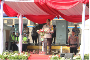 Wakapolda Metro Jaya Pimpin Apel Gelar Pasukan Operasi Keselamatan Jaya 2024