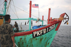 KKP Tangkap Kapal Nelayan Malaysia Curi Ikan di Selat Malaka 