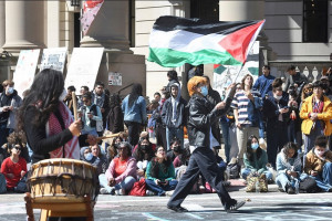 Demo Anti-Israel di Kampus-kampus AS Dibubarkan Polisi 