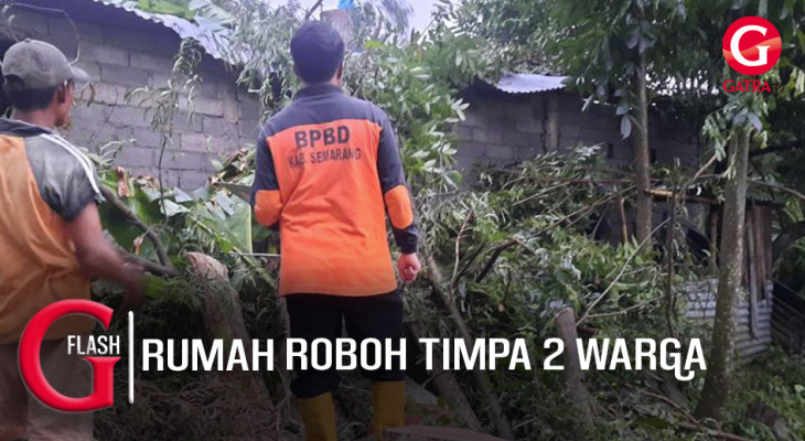 Puting Beliung di Kabupaten Semarang Rusak 89 Rumah Warga